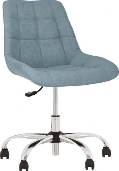 Крісло Nowy Styl NICOLE GTS (J) CHR68 (CH) SORO-34 бірюзовий 