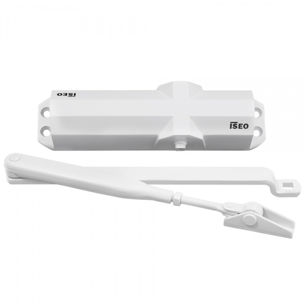 Доводчик дверний ISEO IS 50 білий 100 кг