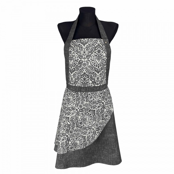 Фартук PERLA Вензель графит La Nuit