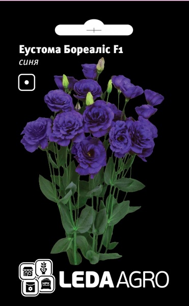 Семена LedaAgro эустома Бореалис 5 шт. (4820119795941)