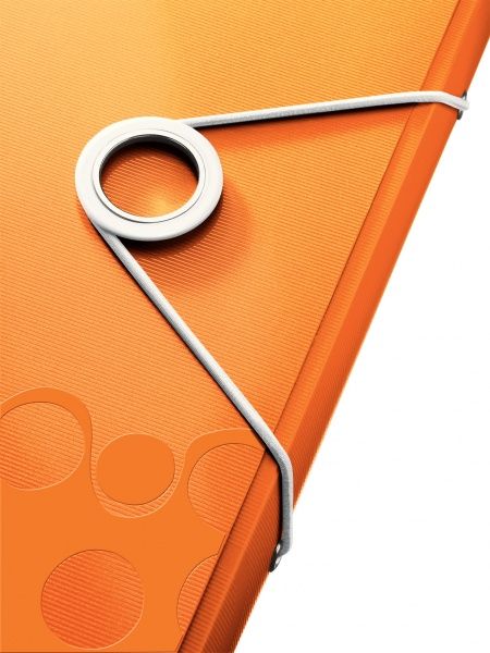 Папка з відділеннями WOW A4 помаранчевий металік 45890044 Leitz