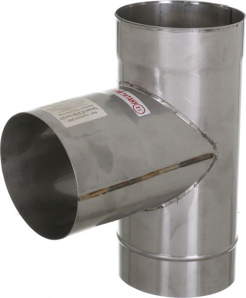 Тройник моно 1 мм нерж Ф150 мм 87°LIRA-LTD 