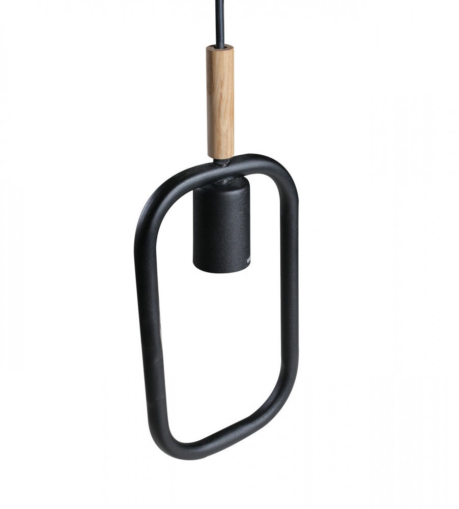 Подвес LIGHT SET OBERIH RL 200х250 мм 1x/E27 черный