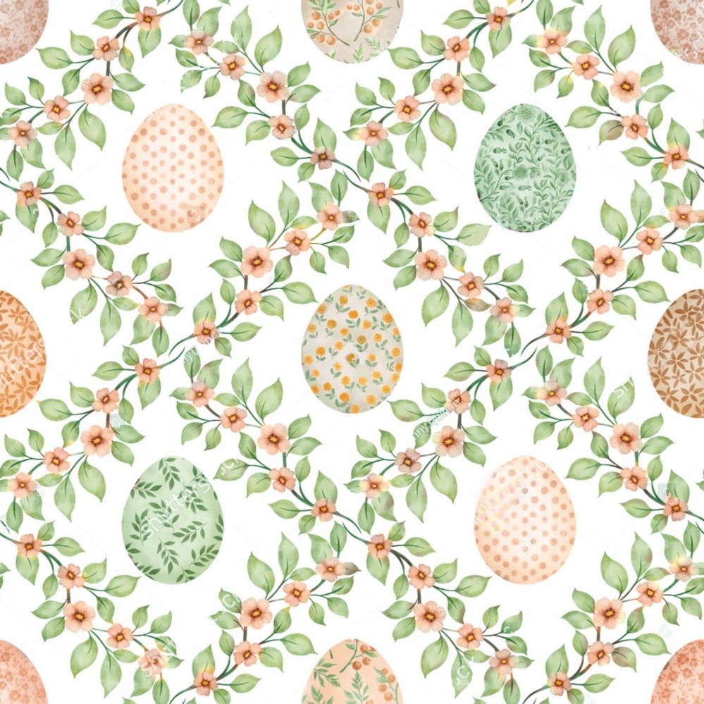 Салфетки столовые Silken Пасхальный паттерн 33х33 см 18 шт.