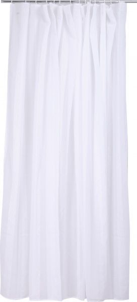 Тюль вуаль Double Stripe серый 400х275 см La Nuit