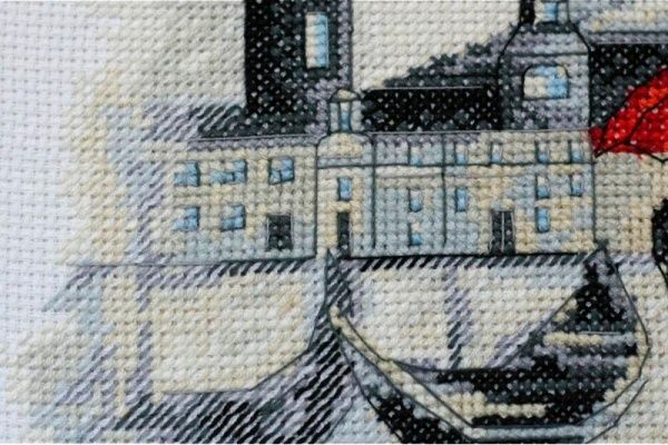 Набір для вишивання хрестиком Побачення AH-050 200 х 200 мм Абрис Арт