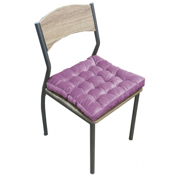 Подушка на стул Holly розовая