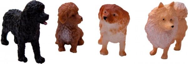 Мини-фигурка POCKET BOX Мягкие собаки PB6703 