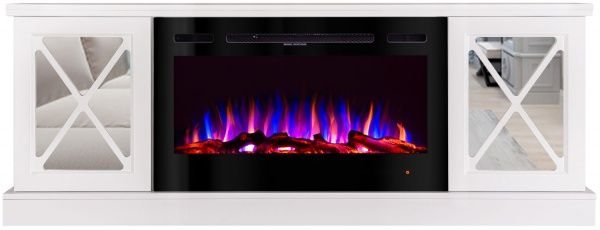 Камінокомплект ART FLAME Соренто & Аделі (білий)