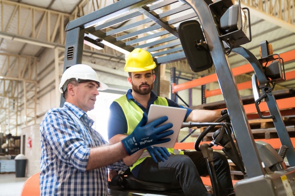 Перчатки Ansell HyFlex с покрытием нитрил L (9) 11-819-9