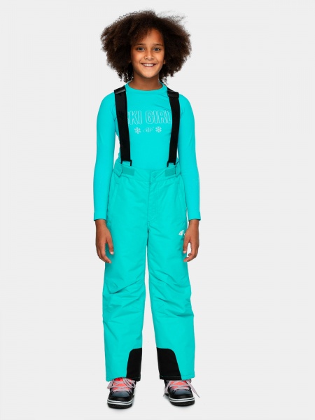 Брюки 4F HJZ21-JSPDN001A-47S р. 134 бирюзовый