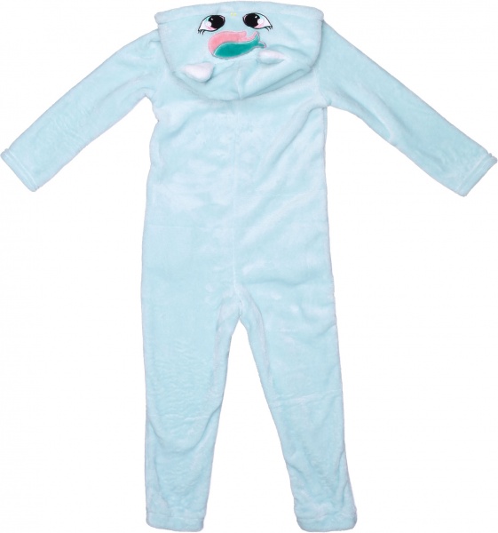 Кигуруми-пижама для девочки Фламинго 822-910 р.146 ментоловый с белым 