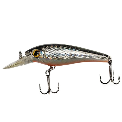 Воблер Takai 6,5 г 55 мм срібло/срібло Minnow (0.5-1.5m) B13