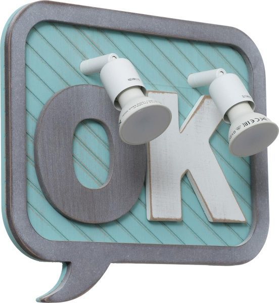 Бра Nowodvorski 9286 2x35 Вт GU10 серый Comik Book 