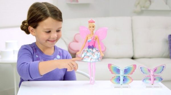 Лялька Barbie Фея Літаючі крильця FRB08