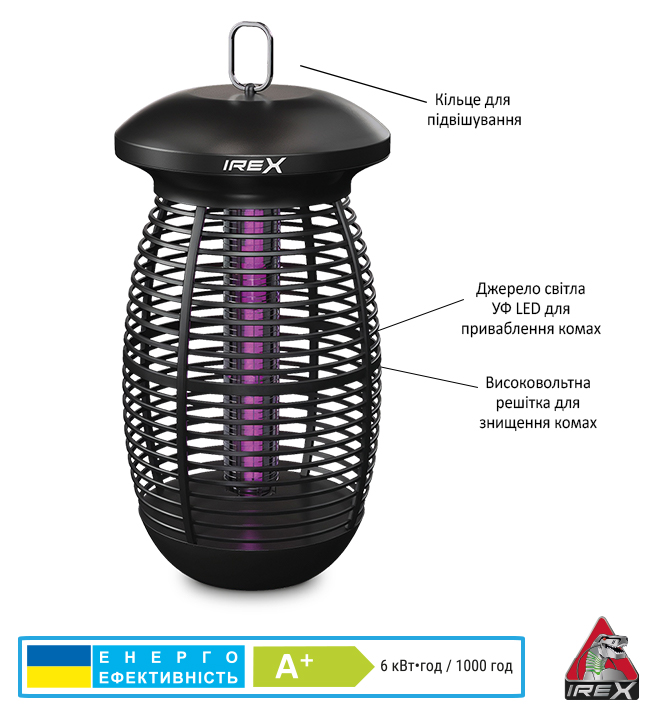 Светильник для уничтожения насекомых IREX LED 5 Вт
