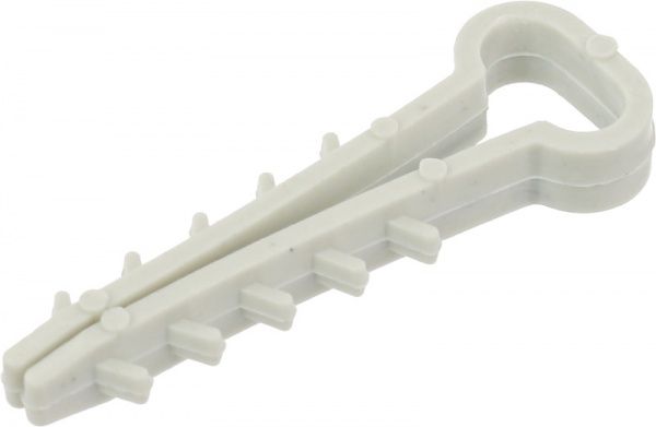 Дюбель Ілєком 2 (10x5мм), 100 шт./уп. білий 