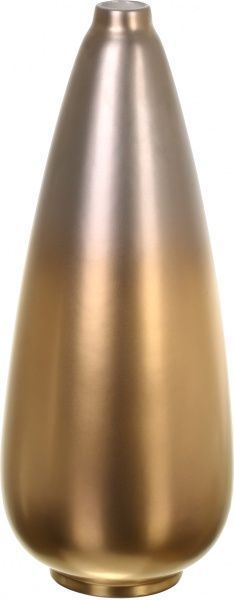 Ваза фаянсовая золотая Singapore 16х41 см Jomaze