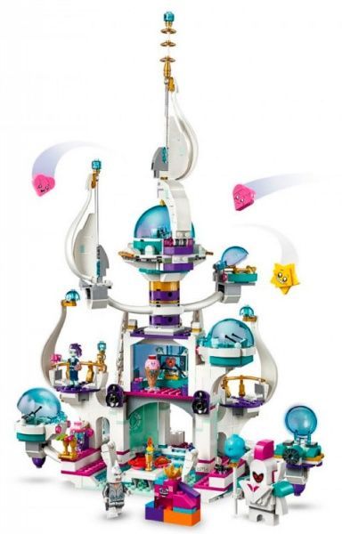 Конструктор LEGO Movie «Совсем не страшный» космический дворец королевы позерша-Яктоби 70838