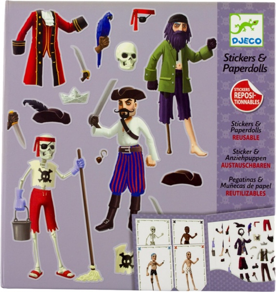 Аппликация Djeco Пираты DJ09692