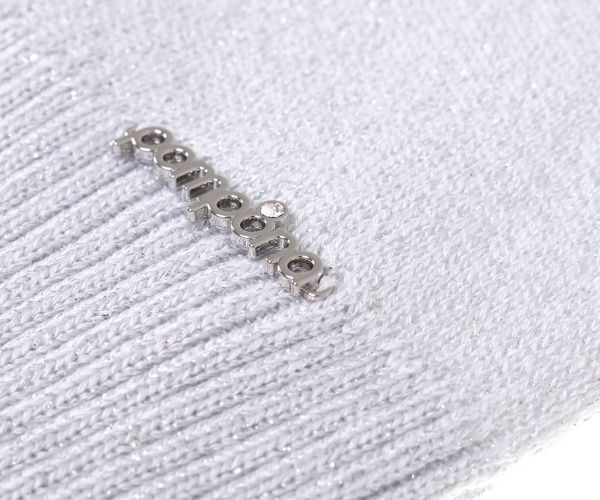 Комплект шапка + снуд Pompona для девочек р.52-54 белый 20 Z P 51 k 