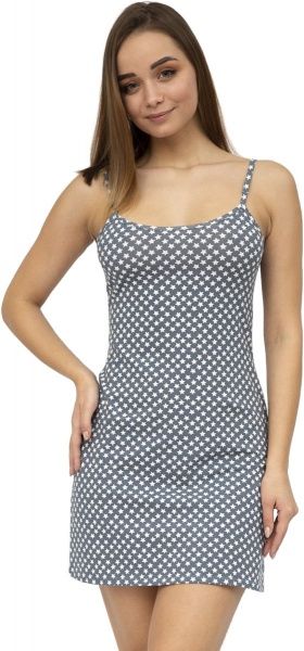 Ночная рубашка Roksana Stars 630/16055 р. L светло-серый с белым 