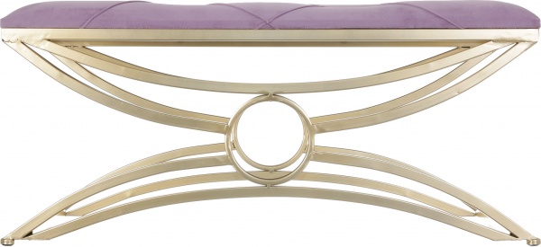 Банкетка 90х34х35 см лавандовий 