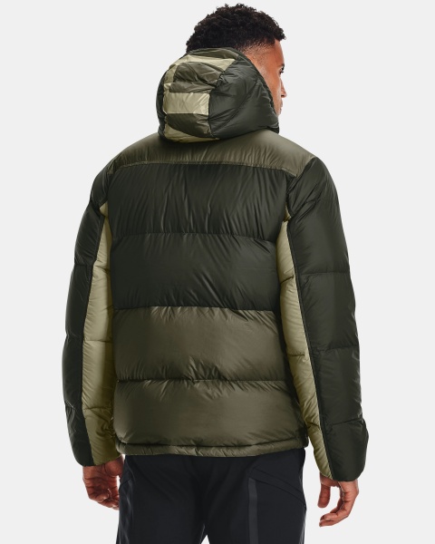 Пуховик Under Armour UA CGI Down Blocked Jkt 1364895-310 р.XL зеленый