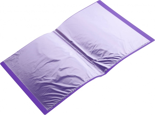 Папка А4 с 10 файлами фиолетовый UP! (Underprice)