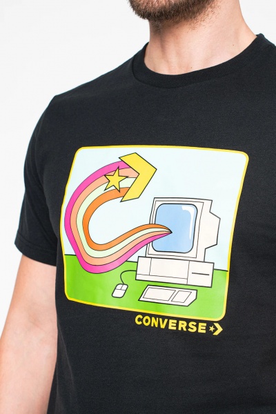 Футболка Converse 10022933-001 р.S білий