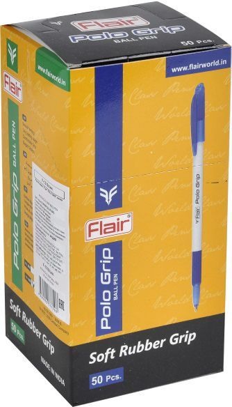 Ручка шариковая Flair 1310 Polo Grip синяя 