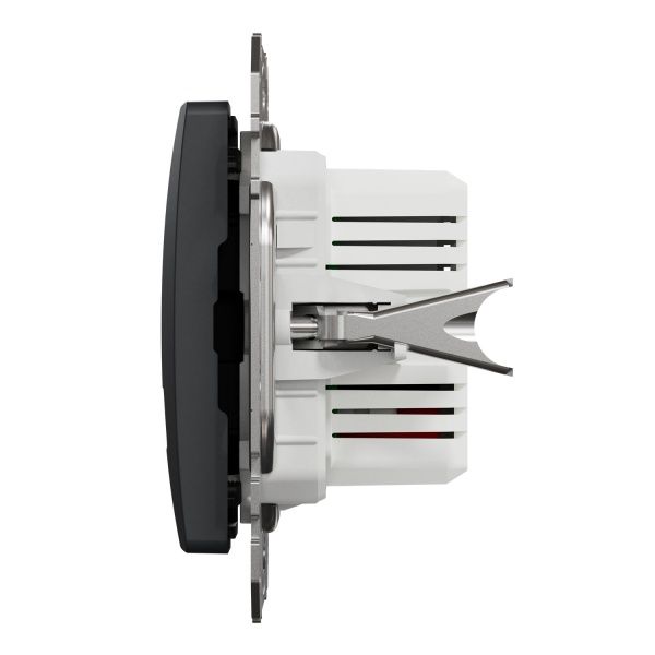 Розетка USB двойная Schneider Electric Sedna Design тип A + A 2,1A черный SDD114401