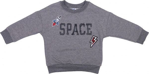 Джемпер дитячий Luna Kids р.92 сірий меланж 103552 