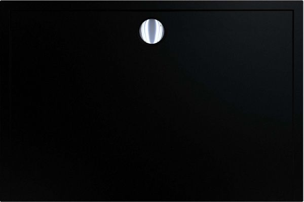 Поддон EGO из искусственного мрамора LITE 120x80 см черный