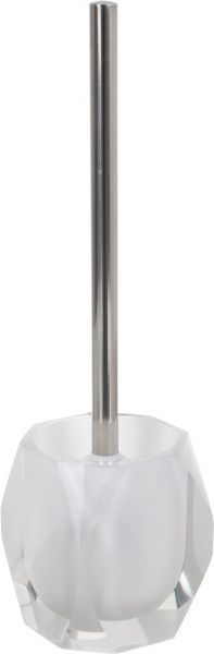 Ершик для унитаза Luna diamond белый