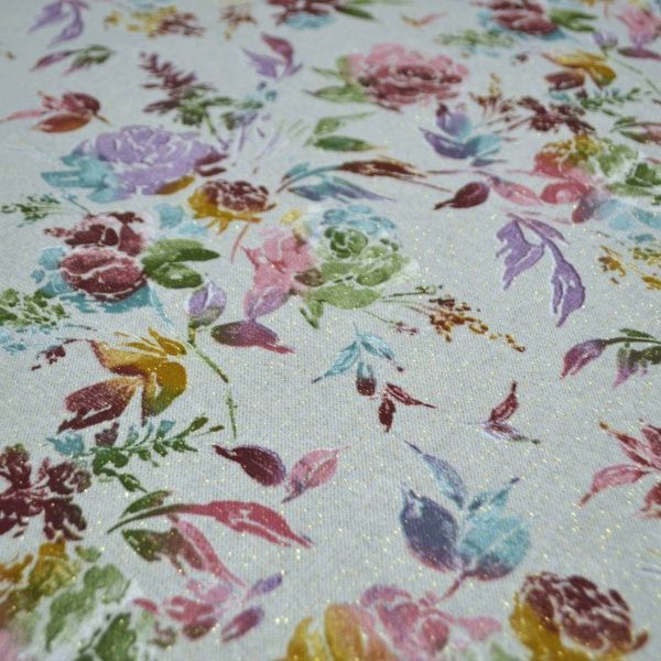 Скатертина ORO Троянда кольорова 136x220 см La Nuit 