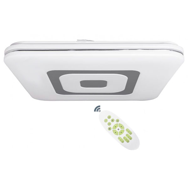 Світильник світлодіодний Estares Quadron Double з пультом ДК 72 Вт білий 3000-6000 К 