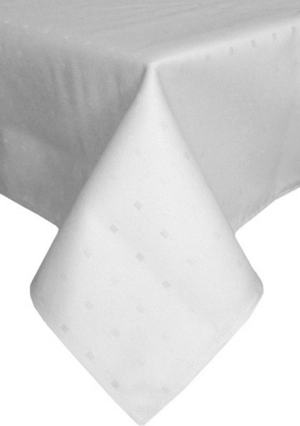 Скатерть 522-19/00 140x220 см белый Эдельвика 