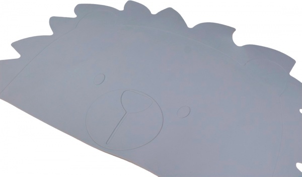 Коврик для посуды Tryco силикон пепельно-розовый TR-392839