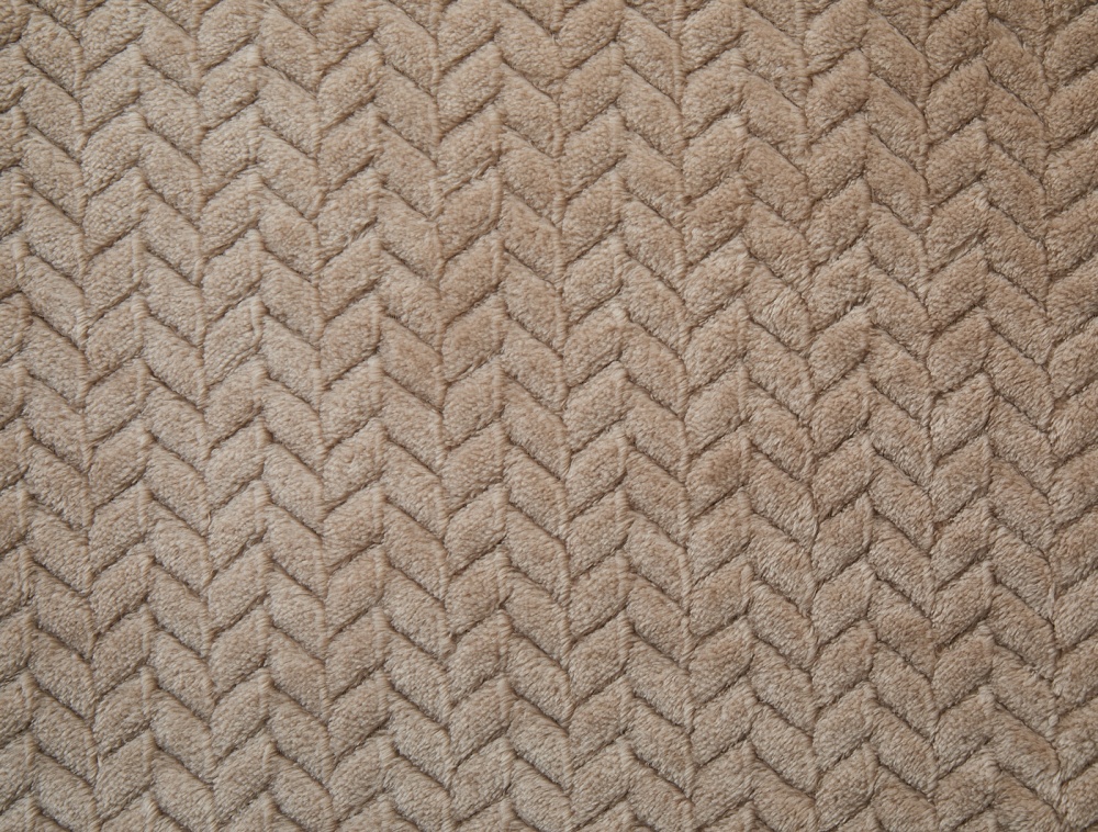 Плед Embossed Leon 220x200 см тауп La Nuit