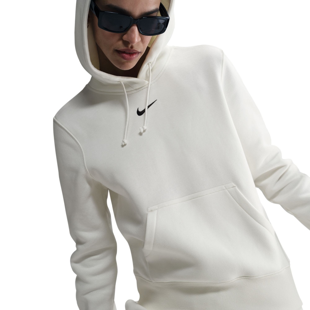 Джемпер Nike W NSW PHNX FLC STD PO HOODIE HF6839-133 р.S бежевий