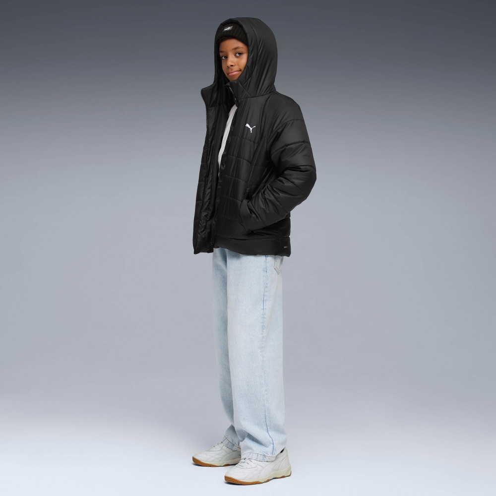 Куртка дитяча демісезонна Puma ESS HOODED PADDED JACKET 68522601 чорна