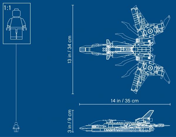 Конструктор LEGO Ninjago Штормовий винищувач Джея 70668