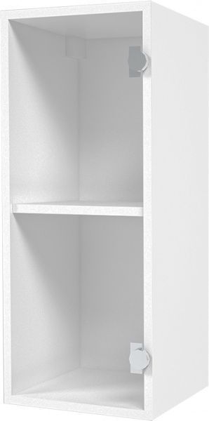 Шафа верхня розпашна 300x720x300 мм білий 