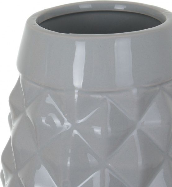 Ваза керамическая серая JOL16038-2 12,5х24,5 см Herisson