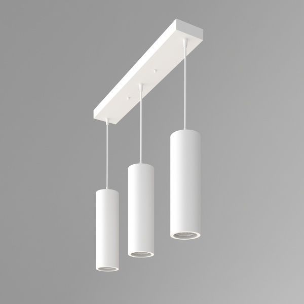 Светильник подвесной Точка Света СВБ-П-001-250-3R 3x8 Вт G5.3 белый 