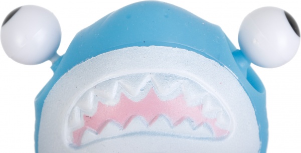 Брелок для рюкзаков антистресс Акула голубая