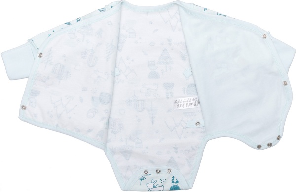 Комбінезон унісекс Фламінго р.62 ментоловий 146-007 