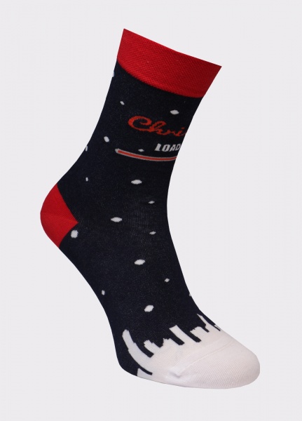 Носки женские Cool Socks Рождество 1794 р. 23-25 темно-синий 