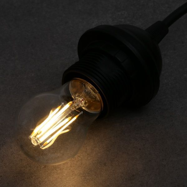 Лампа світлодіодна Neolux FIL P45 4 Вт E27 2700 К 220 В прозора 